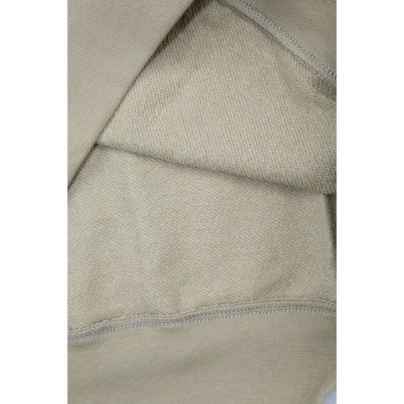 Daily Paper Mens Terry Sweatshirt Crew Neck Twill Beige M Embroidery Banded Neck - Picture 6 of 12